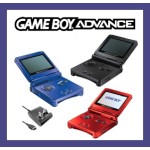 GameBoy Advance console bundle – GBA handheld system in assorted colors